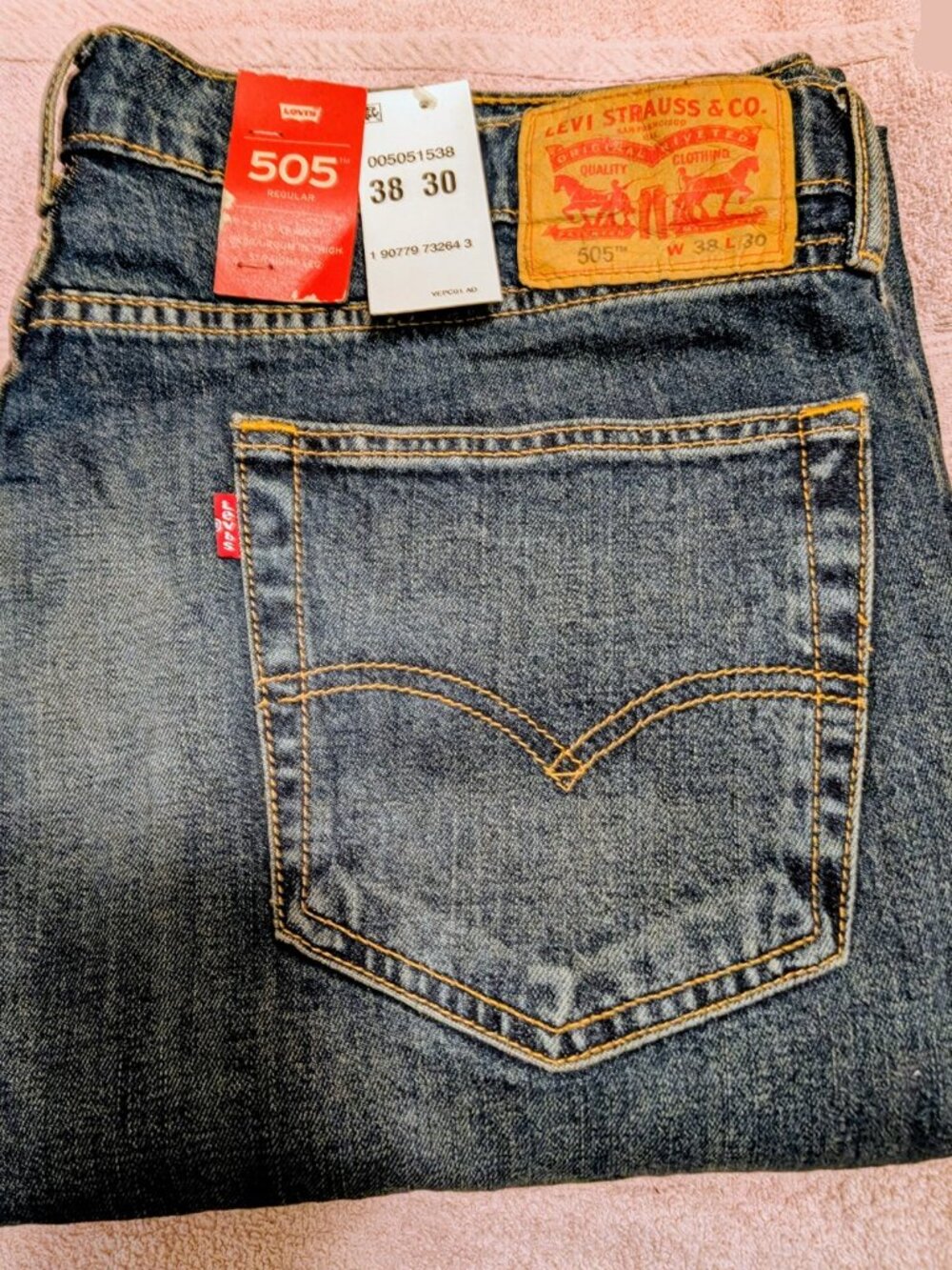 Levi's 505 Regular Men's Jeans, W38 x L30